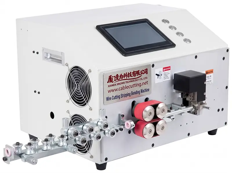Máquina de Corte, Decapagem e Curvatura de Fios 25mm² - WPM-25ZWJ | JINGWEI