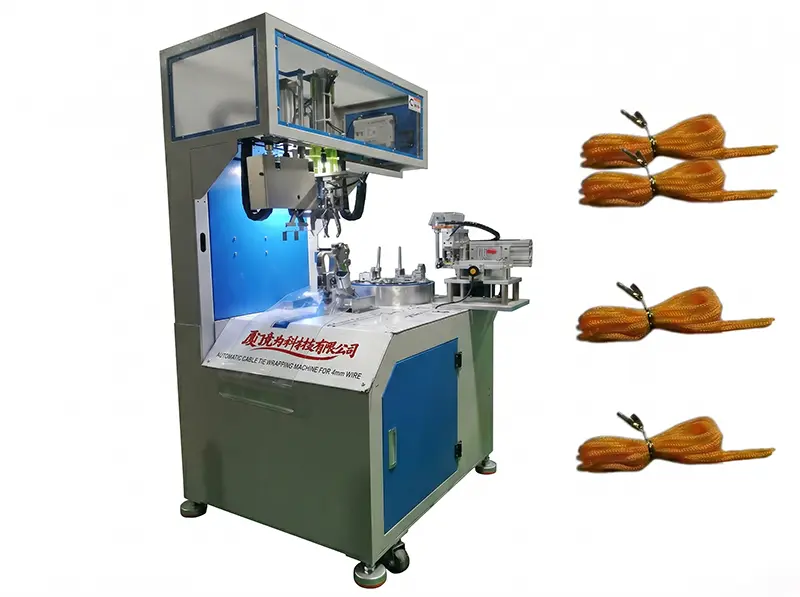 Máquina de Amarração de Bobinas com Corte Térmico a Corda WPM-CRT-81ML | JINGWEI