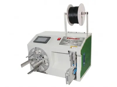 Máquina Automática de Enrolar e Amarrar Cabos de Aço WPM-212C