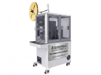 Máquina Semiautomática de Descascar, Selar e Crimpar Fios WPM-5030