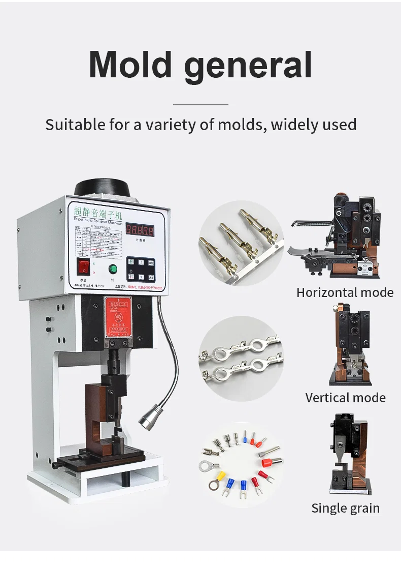 OTP terminal crimping molds, OTP horizontal mode, wire crimping machine applicator, die for terminal machine Moldes de crimpagem de terminal OTP, modo horizontal OTP, aplicador de máquina de crimpagem de fio, matriz para máquina terminal