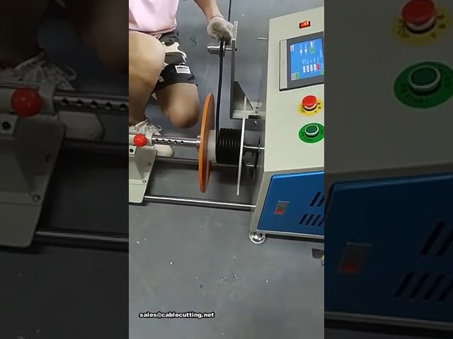 Máquina de Medição e Bobinagem de Cabos de Alta Precisão
