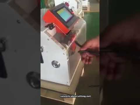 Máquina de Corte Automático para Tubo Corrugado Plástico - Corte Preciso e Rápido