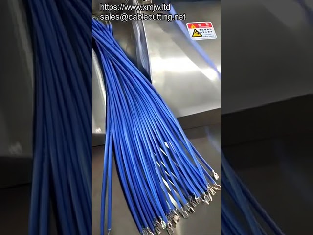 Máquina Automática para Corte, Decapagem, Torção, Crimpagem e Solda de 5 Cabos Simultâneos - Dupla Extremidade