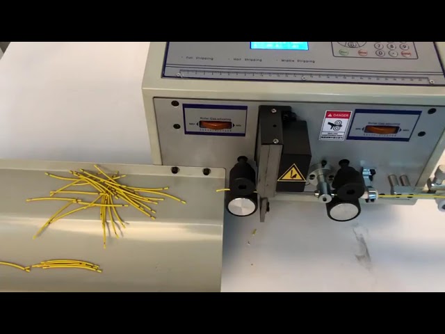 Máquina de Decapagem de Fios Automática de Alto Desempenho para Cabos de Computador - 4 a 5mm²