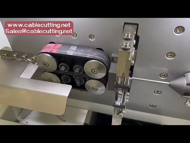 Máquina de Corte e Decapagem de Cabos Elétricos - Remoção de Isolamento com Precisão