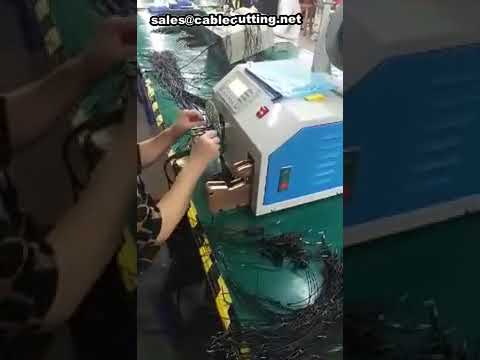 Máquina de Enrolar e Amarrar Cabos de Fone de Ouvido - Twist Tie Automático
