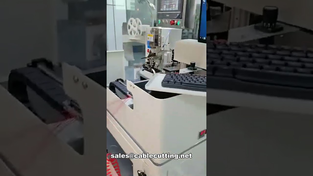 Máquina Automática de Inserção Múltipla de Fios em Conectores Plásticos WPM-DPW12