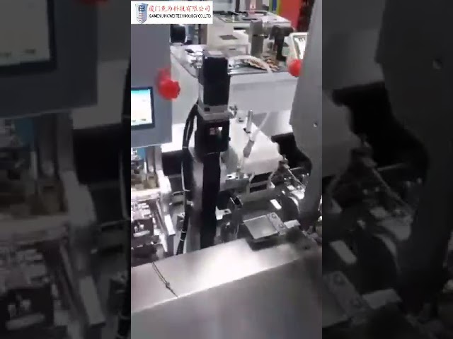 Máquina de Crimpagem Automática para Plugues de Vedação Impermeável - Dupla Cabeça