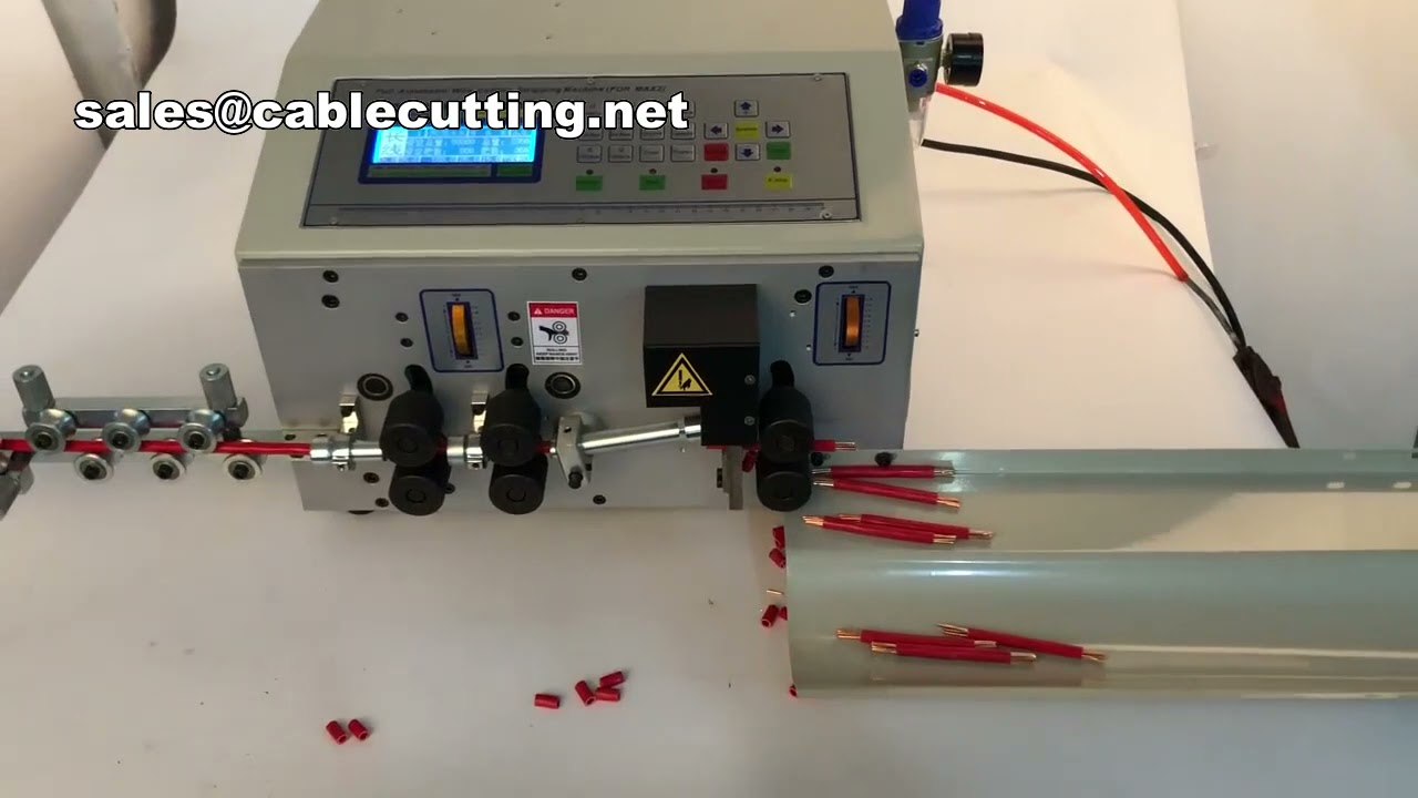 Máquina de Corte e Decapagem de Fios de Cobre e Tungstênio - Eficiência Industrial