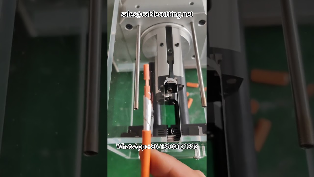 Máquina de Decapagem para Chicotes Elétricos e Cabos Coaxiais | Equipamento de Terminais Automotivos