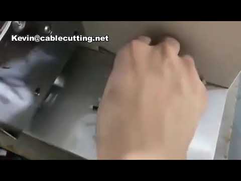 Máquina Semiautomática de Etiquetagem e Envelopamento de Cabos e Chicotes Elétricos