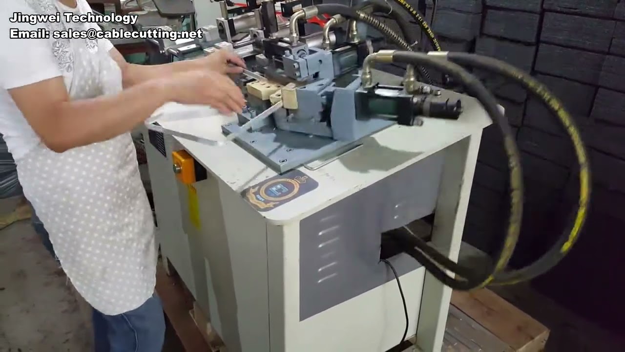Máquina de Fusão Dupla Finalidade para Cabo de Aço de Segurança Automotiva - Cabeça Cônica Plana e Conversão de Frequência