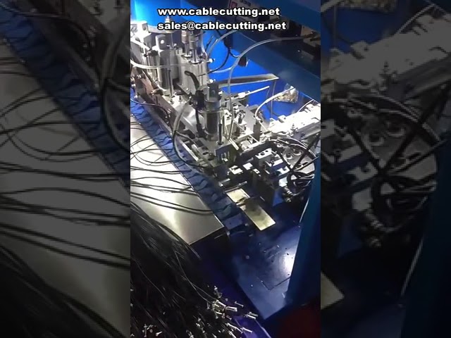 Máquina de Decapar, Torcer e Estanhar Fios Encapados - Processamento Industrial de Cabos Multipolares