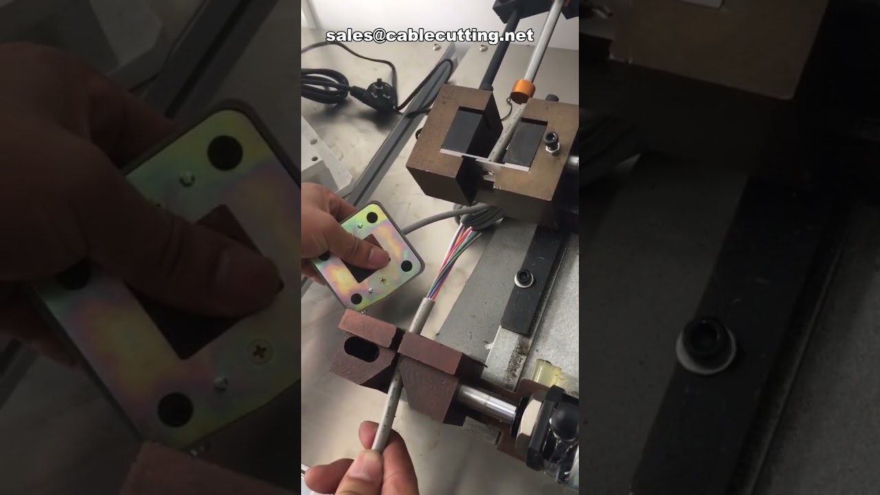 Máquina de Corte e Decapagem de Chicote Elétrico - Ferramentas para Cabos e Fios