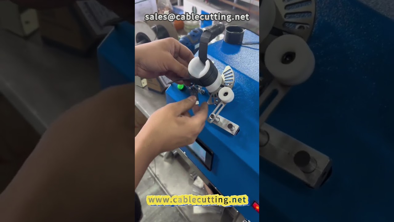 Máquina de Enrolar Fio de Carregamento 43 | Processamento Automático de Cabos e Fios