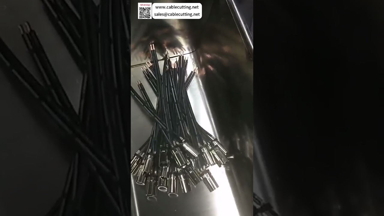 Máquina de Cravação e Estanhamento de Terminais de Fio Duplo para Arnês de Injeção | Equipamentos de Alta Performance