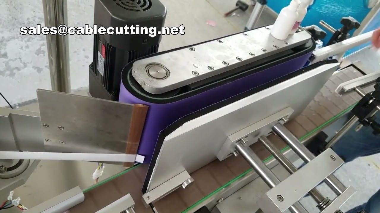 Máquina Rotuladora para Sacos Plásticos e Garrafas de Vidro | Rótulos em Superfícies Planas
