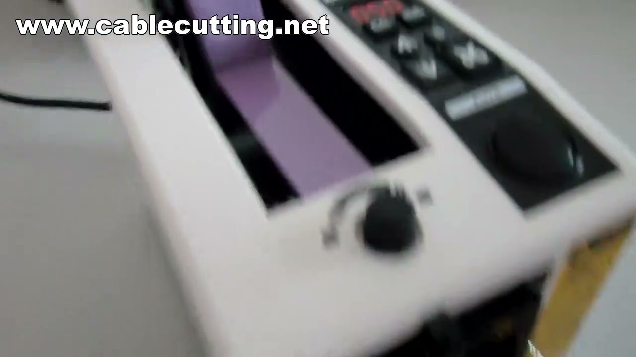 Máquina de Corte de Fita Crepe | Dispensador Eletrônico com Lâminas de Corte de Alta Precisão