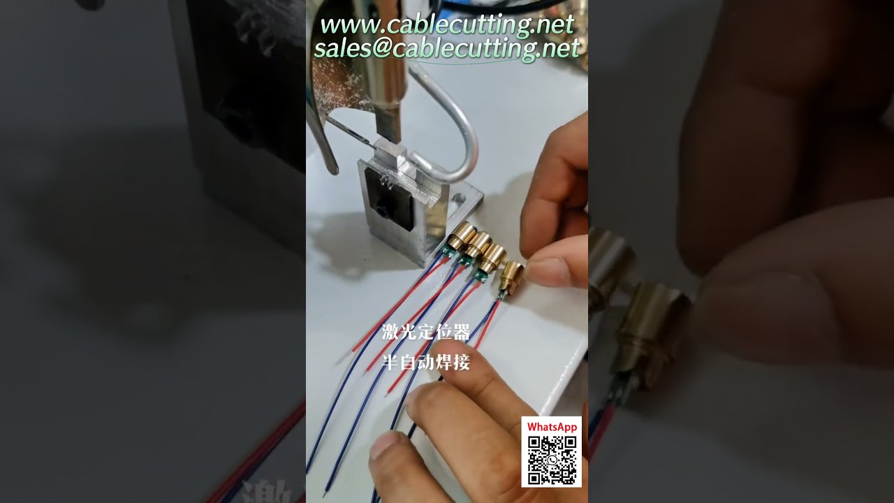 Máquina de Corte e Decapagem de Fios Automática de Alta Velocidade