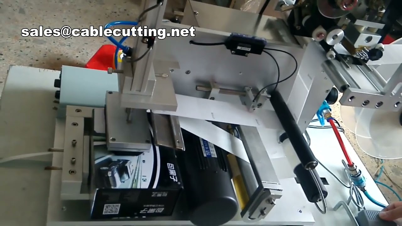 Máquina Manual de Rotulagem e Impressão em Superfície Plana para Garrafas Quadradas