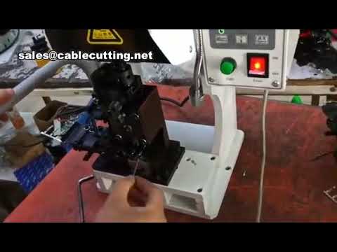 Máquina de Crimpagem de Terminais para Cabos Elétricos | Conector Rápido e Preciso