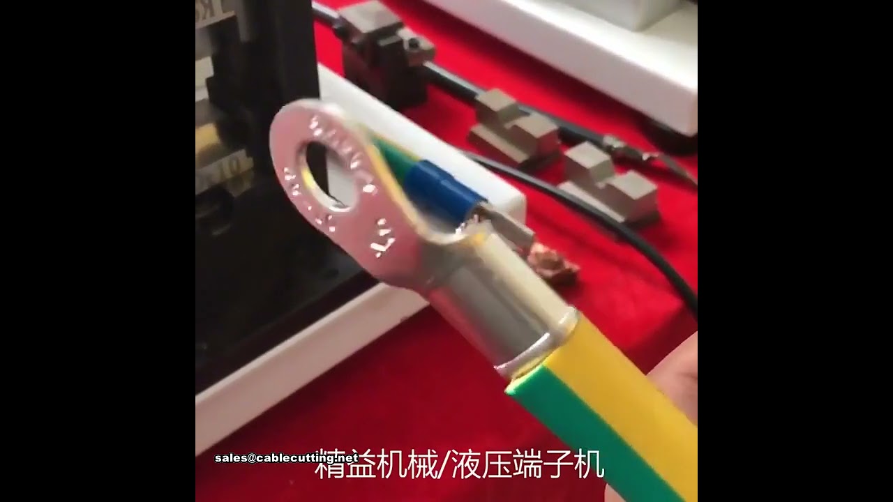 Máquina de Crimpagem Hidráulica de 8 Toneladas à Venda - Alta Eficiência Industrial