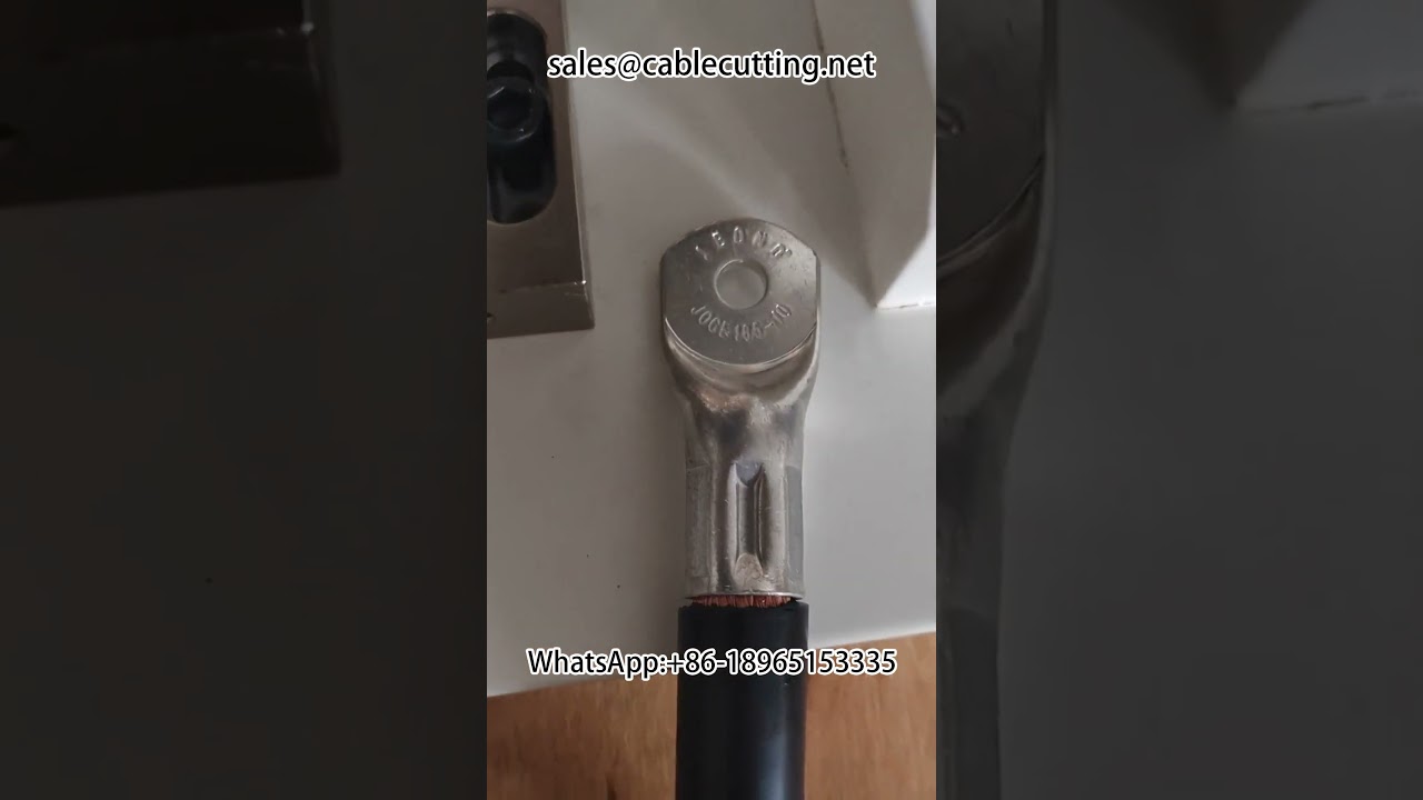Máquina Hidráulica de Terminais | Equipamento de Decapagem | Máquina para Chicotes Elétricos