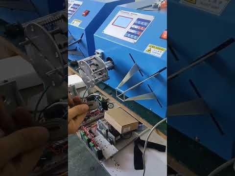Máquina Tudo-em-Um para Enrolar e Expandir Cabos de Dados #fábrica #máquina