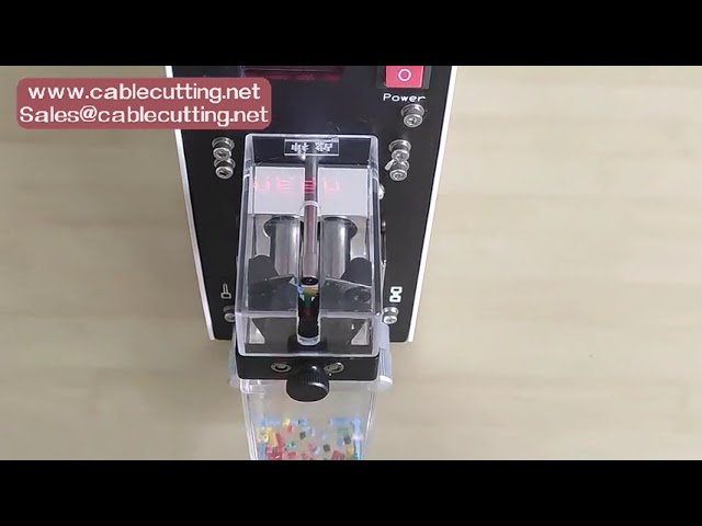 Descascador Elétrico de Fios e Cabos 0,03-4mm² - Máquina Automática com Certificado CE