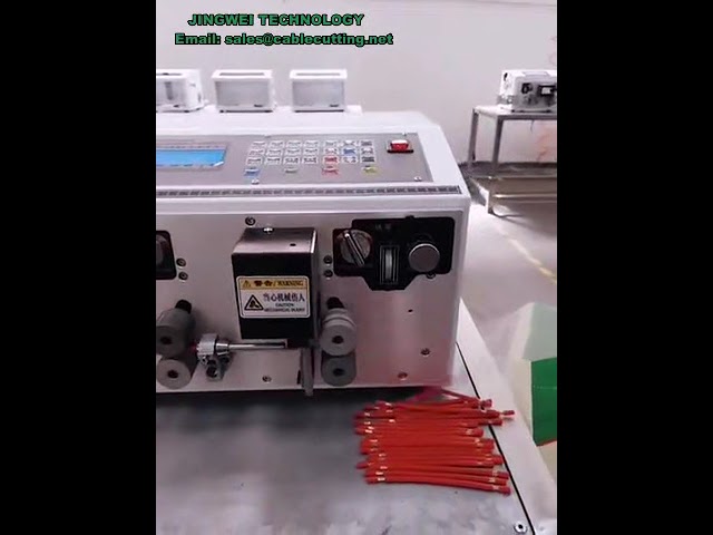 Máquina de Decapagem e Corte Automática KAT-680 para Cabos 1,5 a 6,0mm² - Processamento de Fios de Computador