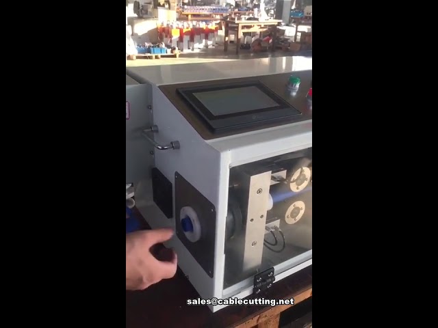 Máquina de Corte Automática para Tubos Termorretráteis e Tubos Plásticos
