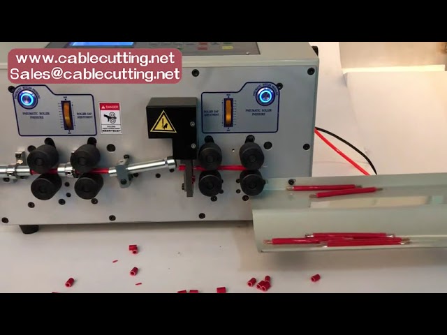 Máquina de Corte e Decapagem de Cabos Super Grossos 70mm² - Processa Cabos BV e BVR
