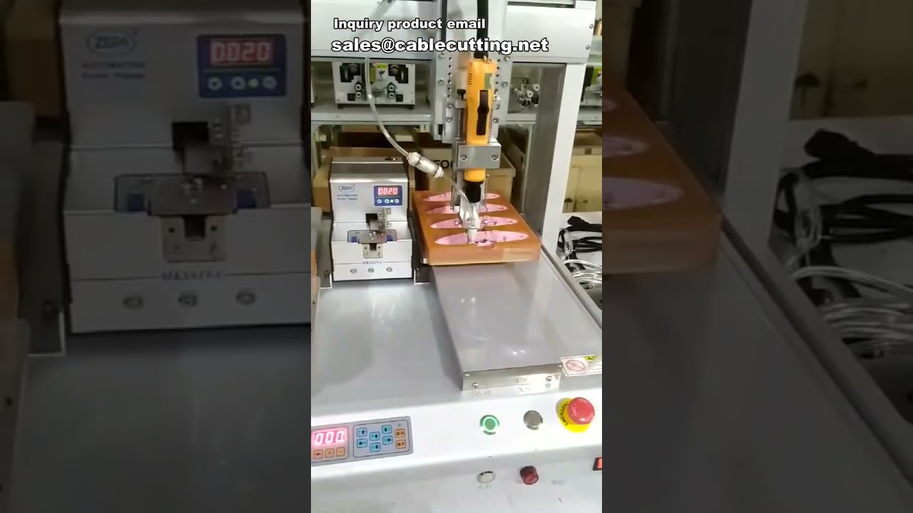Robô Automático de Aparafusamento, Máquina Parafusadeira Automática, Alimentador Automático de Parafusos