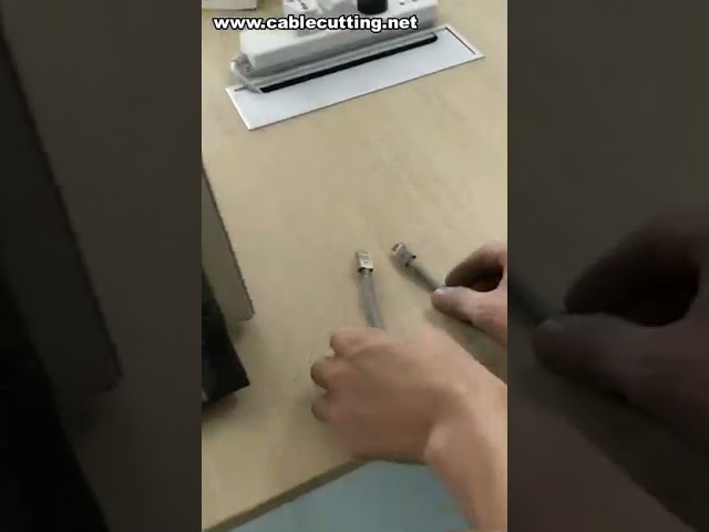 Máquina de Crimpagem RJ45 Profissional | Ferramenta Automática para Cabos de Rede