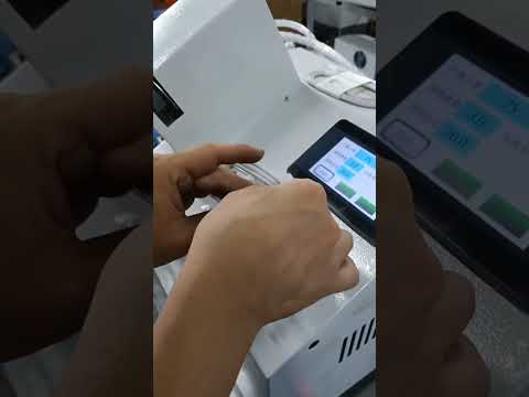 Máquina de Enrolar Cabos de Dados em Cartão de Papel #fábrica #máquina