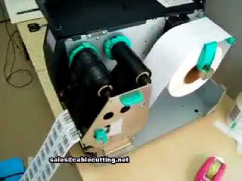 automatic label rewinder