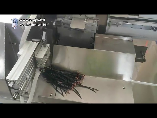 Máquina Automática Multifuncional para Corte, Descascamento, Torção e Estanhamento de Fios – Cabo Redondo