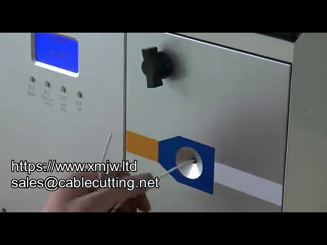 Máquina Automática de Crimpagem de Terminais para Fios Pré-Decapados e Crimpagem