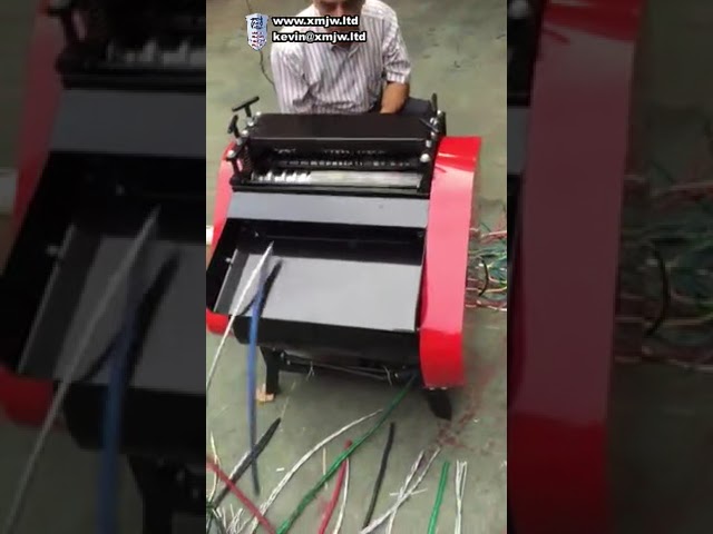Máquina de Decapagem e Reciclagem de Cabos de Cobre Usada | Processador de Fios para Sucata