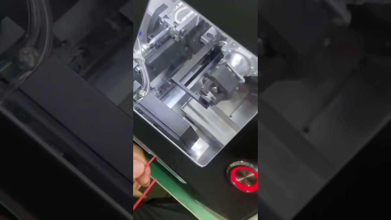 Máquina de Terminal de Tubo: Função e Equipamento para Automação Industrial #máquina #desencapadorDeFios #fábrica #ferramentas