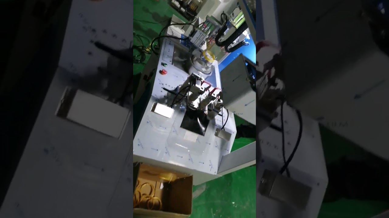 Máquina Automática de Corte, Enrolamento e Amarração de Tubos WPM-02L - Automação Industrial