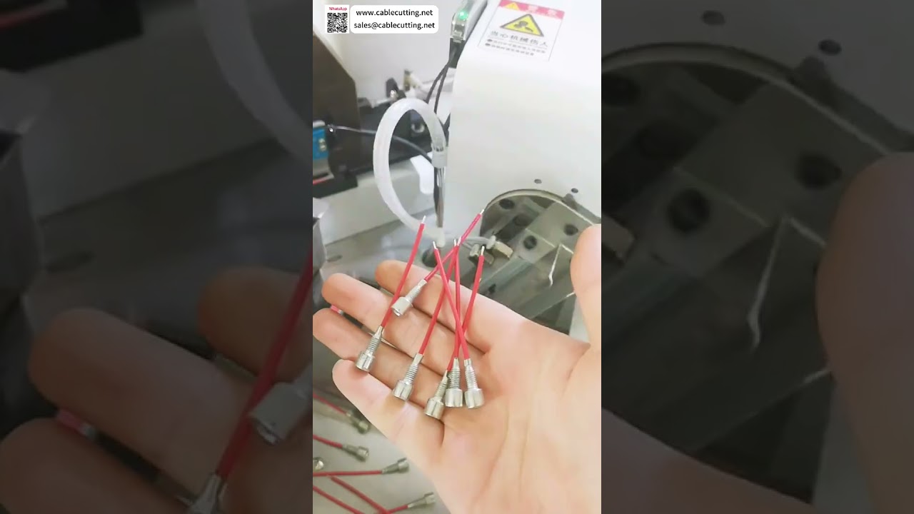 Máquina de Crimpagem de Terminais com Cabeça de Aquecimento por Elétrodo para Aquecedor Automático de Mãos