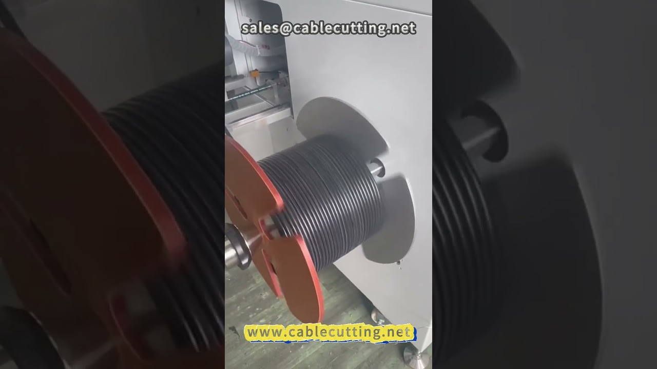 Bobinadeira Industrial de 45 Metros | Máquina de Enrolar para Fios e Cabos