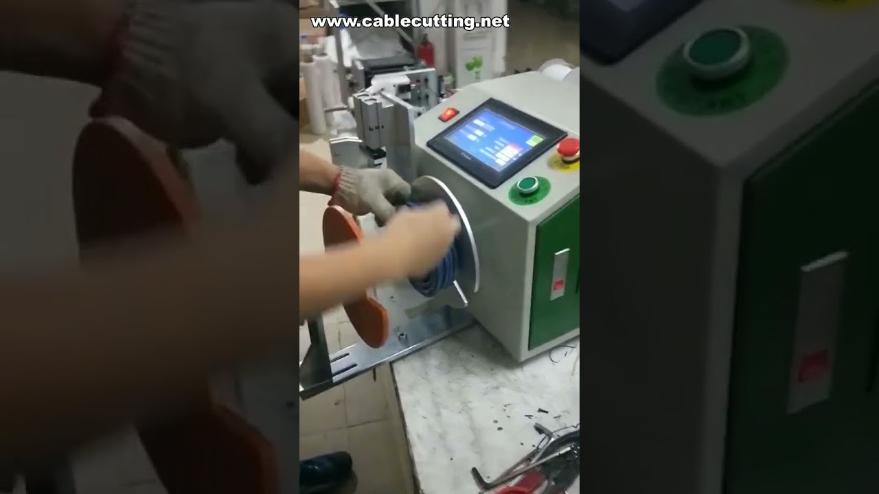 Máquina Multifuncional de Enrolar Fios com Amarrilhos | Automação Industrial em Destaque