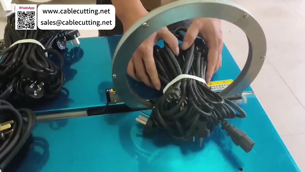 Máquina de Amarração e Agrupamento de Cabos de Alta Velocidade para Chicotes Elétricos Rígidos