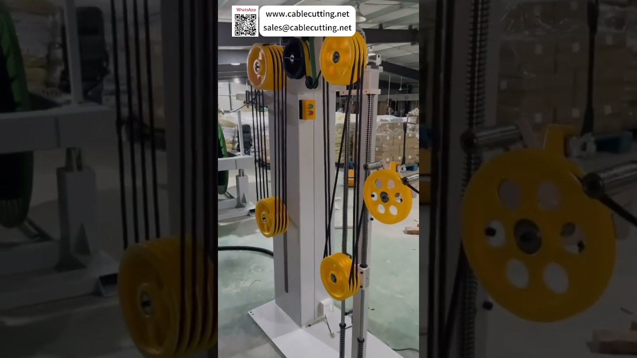 Máquina de Decapagem e Corte de Fios de 150 mm² com Unidade de Alimentação de Cabo de 1000 kg - Shorts