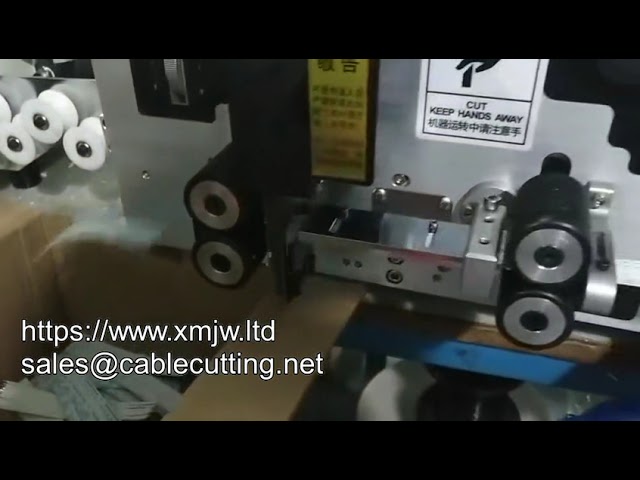 Máquina Automática WPM 330A para Decapagem e Torção de Cabos de Computador - Cortador de Cabo Plano