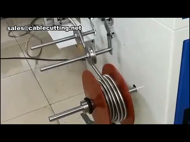 Máquina de Enrolar e Amarrar Tubos de Água com Contador Integrado | Atadora de Cabos Twist Tie