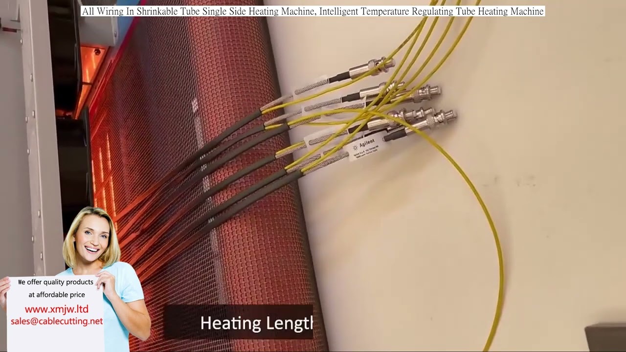 Máquina de Aquecimento Unilateral para Tubos Termocontráteis: Fiação Automatizada com Controle Inteligente de Temperatura